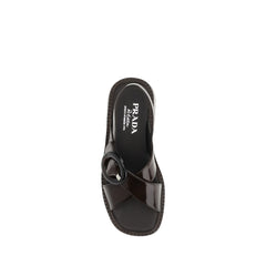 Sandalias de cuero Prada