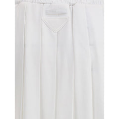 Falda midi de jersey de Prada