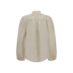 Blusa de coco bordada Zimmermann