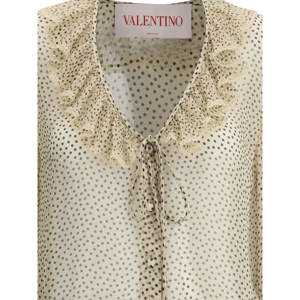 Camisa de lunares de Valentino
