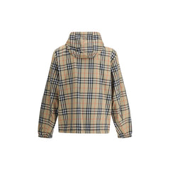 Chaqueta reversible con cuadros de archivo de Burberry
