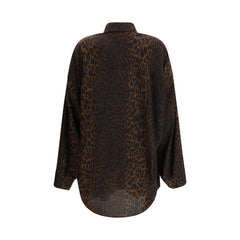 Camisa de leopardo de Balenciaga