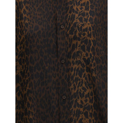Camisa de leopardo de Balenciaga