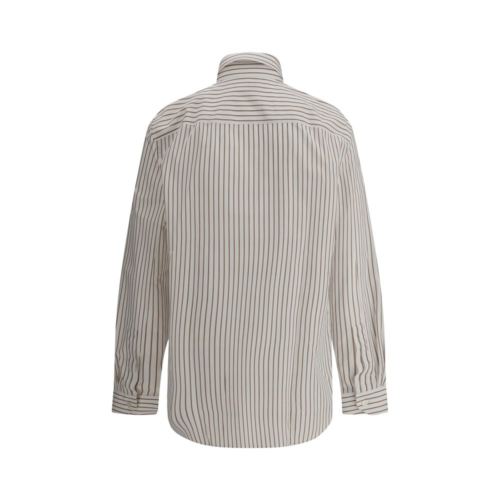Camisa de rayas de Saint Laurent