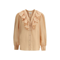 Camisa con volantes de Chloé
