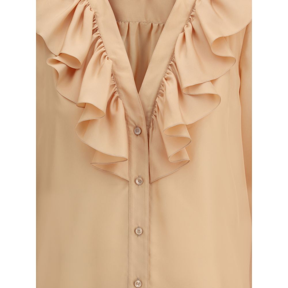 Camisa con volantes de Chloé