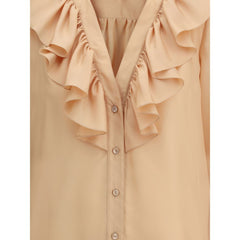 Camisa con volantes de Chloé