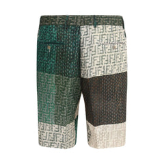 Pantalones cortos de lino Fendi