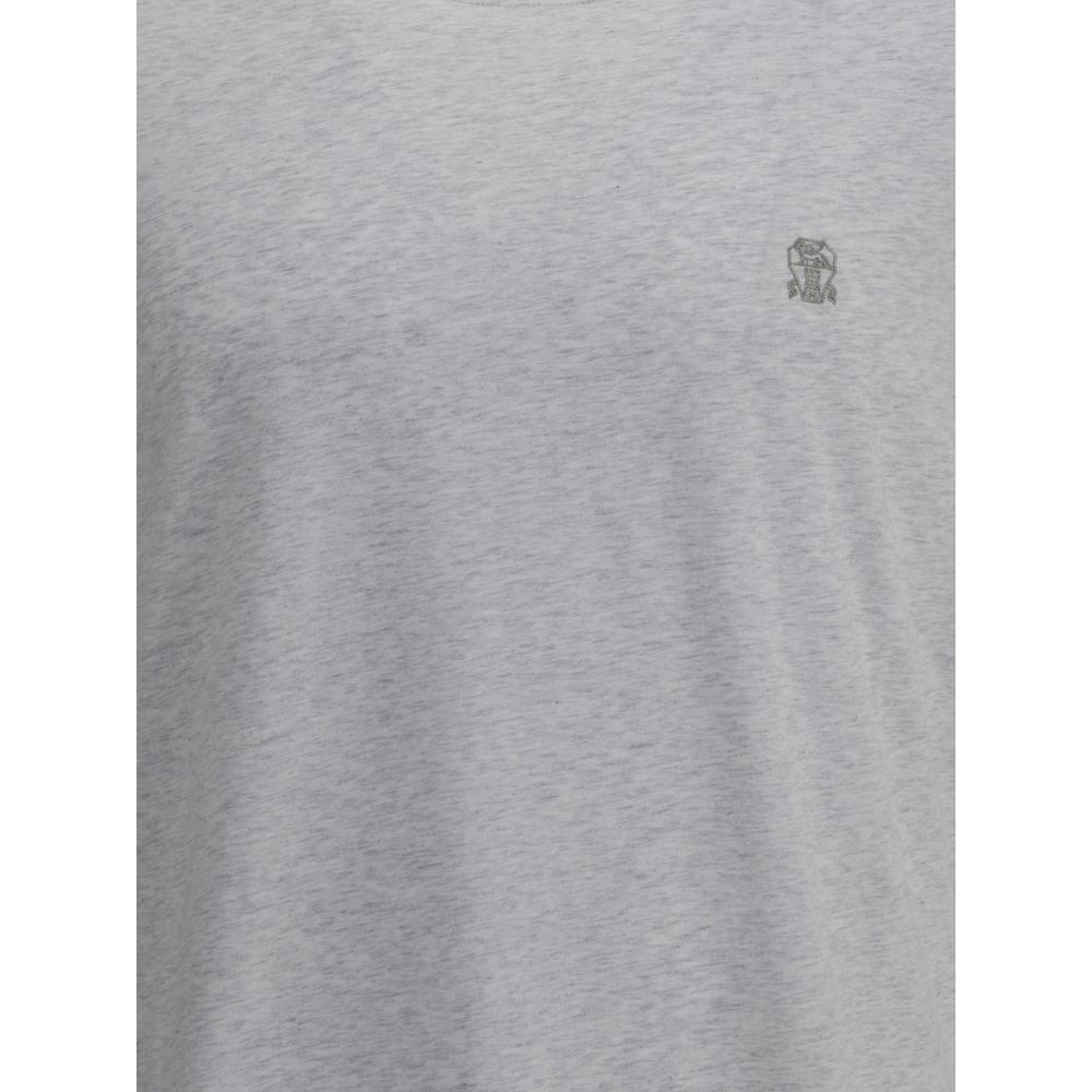 Brunello Cucinelli Camiseta con logotipo