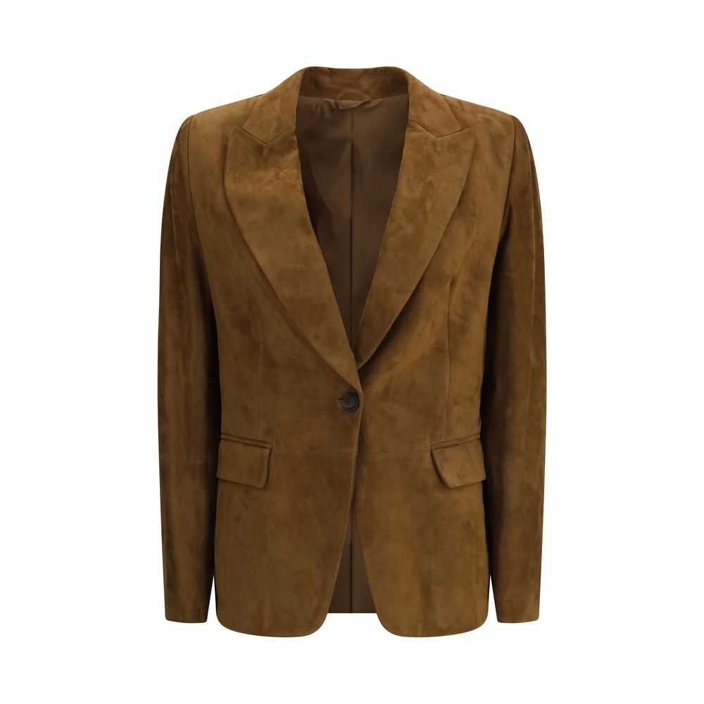 Brunello Cucinelli Chaqueta De Ante