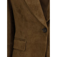 Brunello Cucinelli Chaqueta De Ante