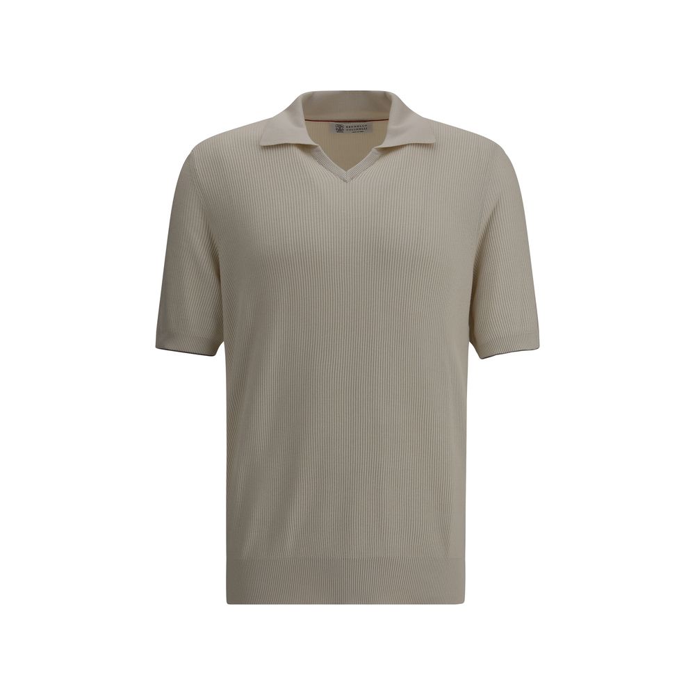 Polo acanalado Brunello Cucinelli