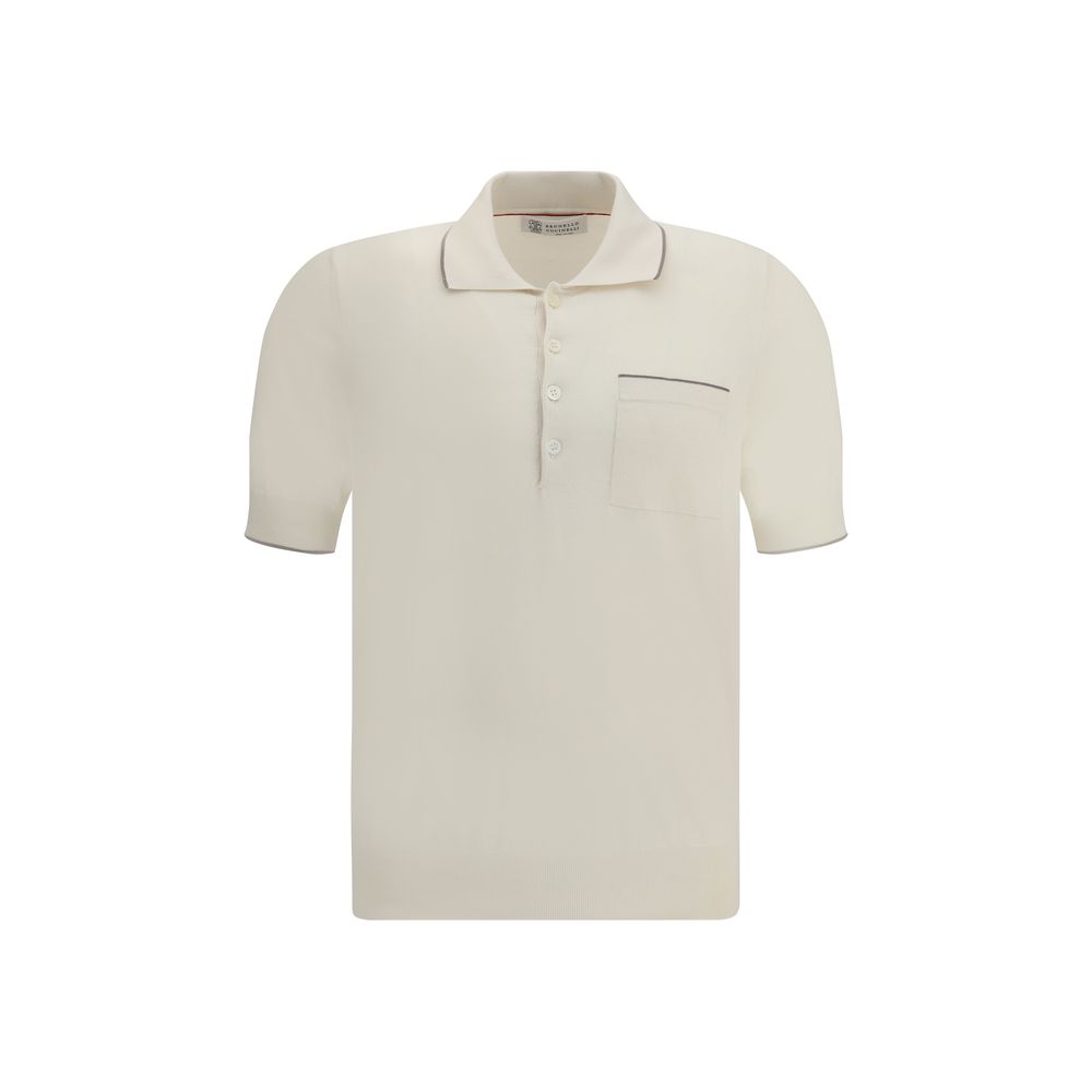 Brunello Cucinelli Polo con bolsillo