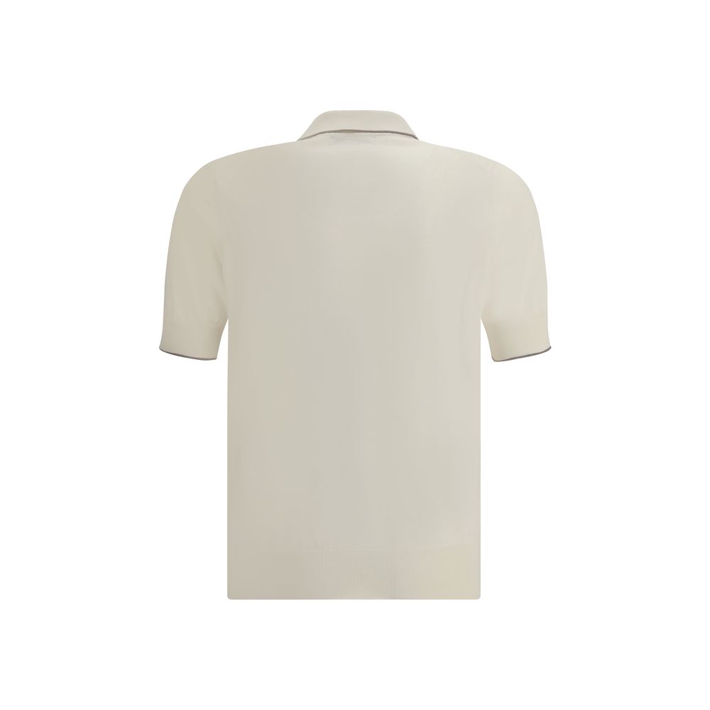 Brunello Cucinelli Polo con bolsillo