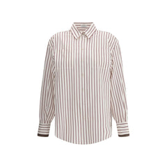 Camisa a rayas Brunello Cucinelli