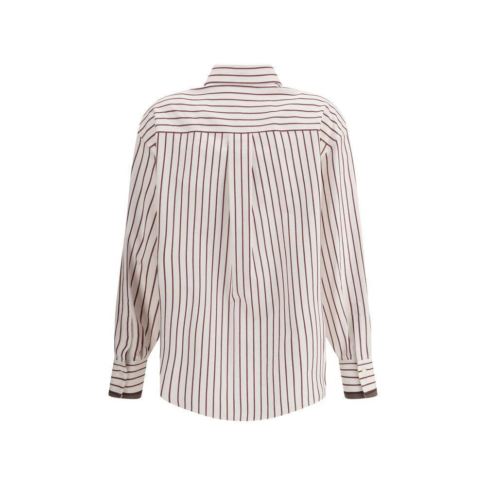 Camisa a rayas Brunello Cucinelli