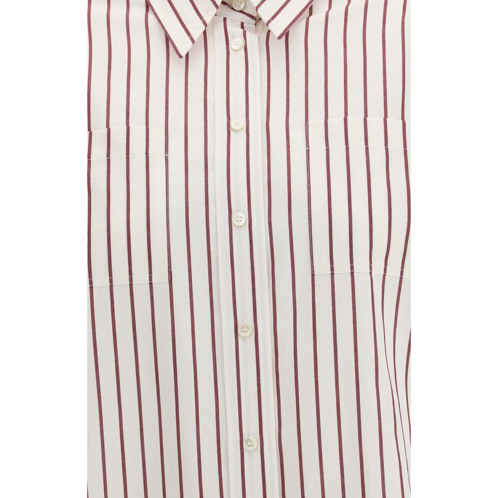 Camisa a rayas Brunello Cucinelli
