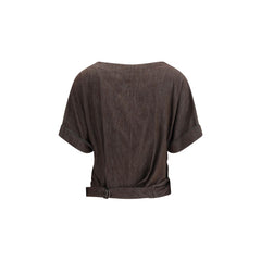 Blusa tipo cartera Brunello Cucinelli