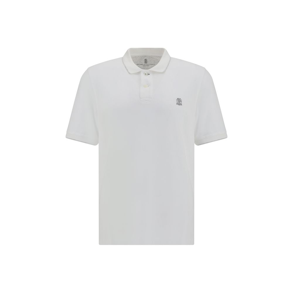 Polo con logotipo de Brunello Cucinelli