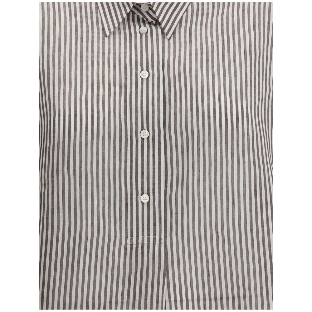 Camisa a rayas Brunello Cucinelli