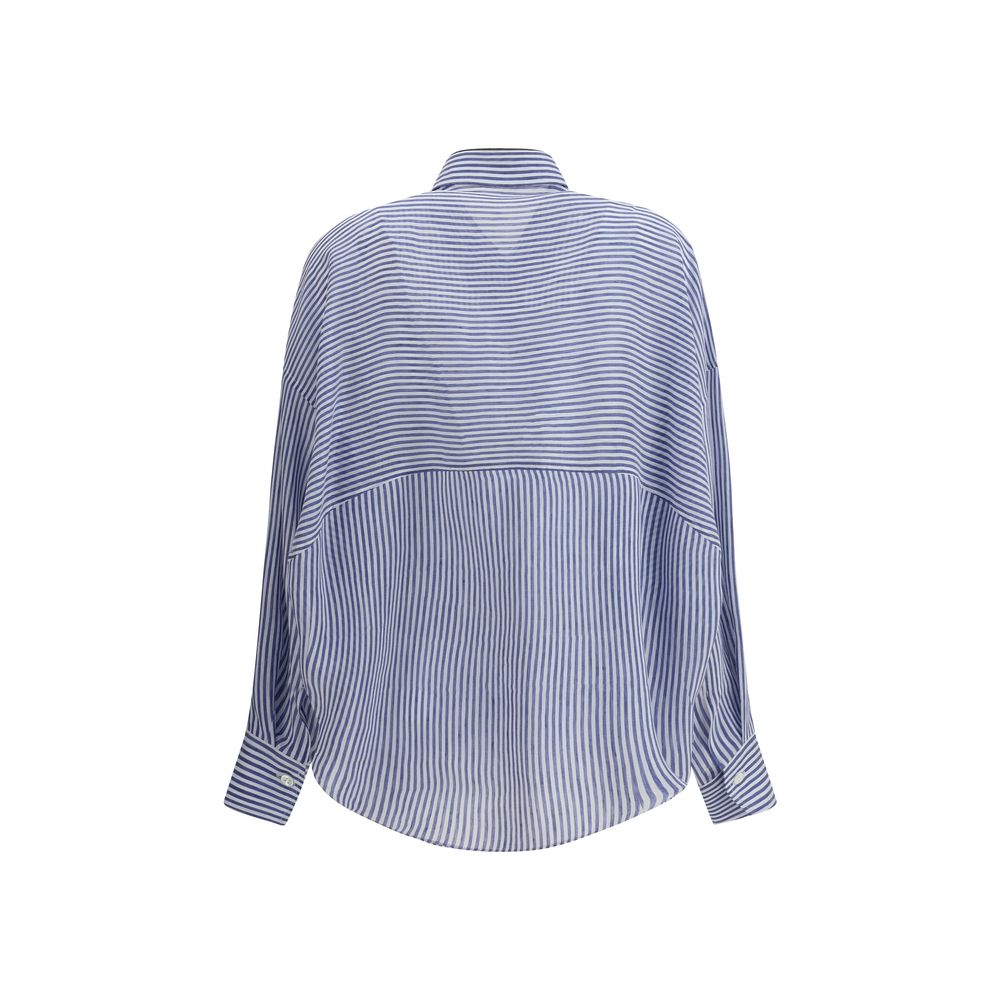 Camisa a rayas Brunello Cucinelli