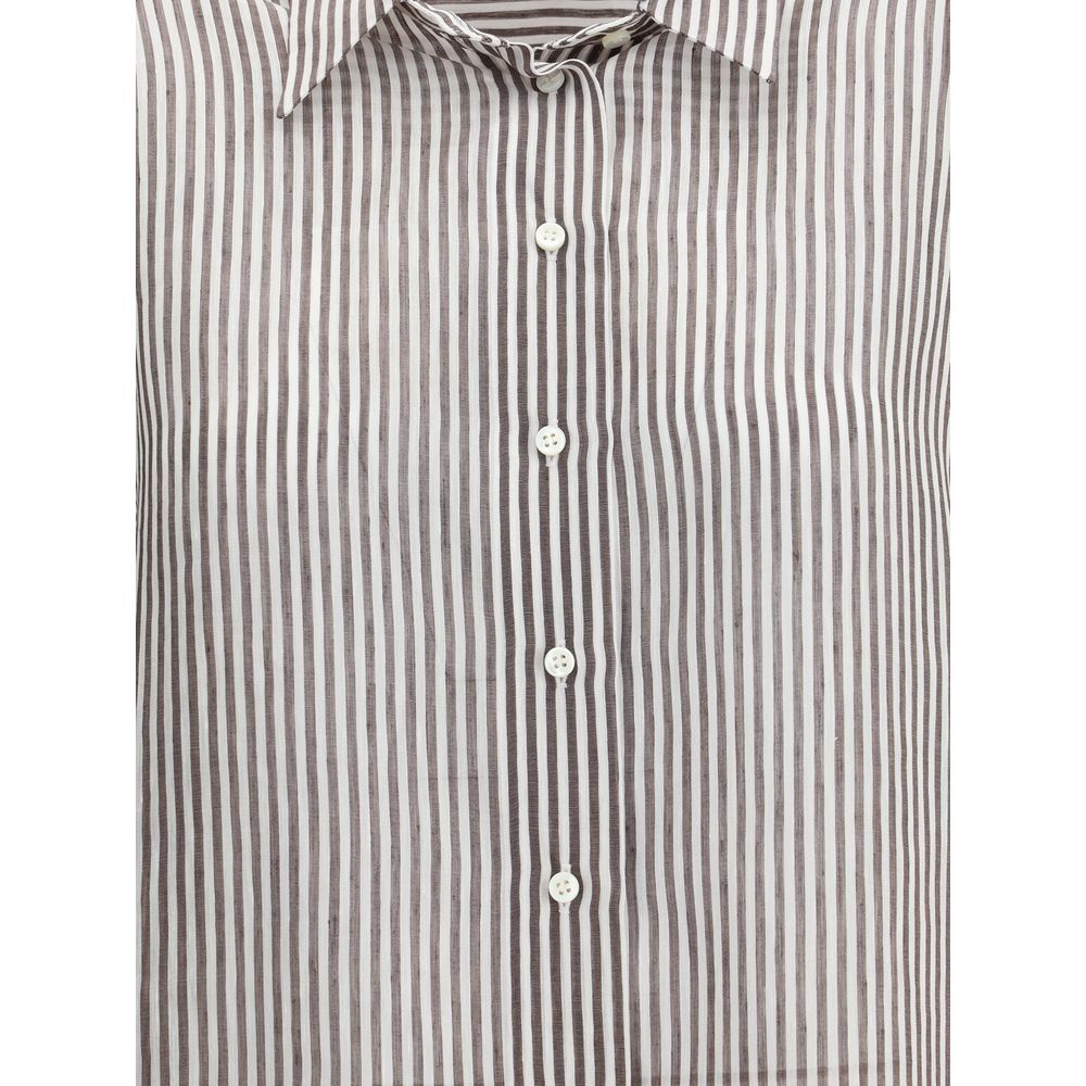 Camisa a rayas Brunello Cucinelli