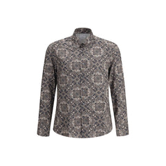 Brunello Cucinelli Camisa con estampado de cachemira