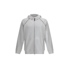 Brunello Cucinelli Sudadera Con Capucha De Algodón