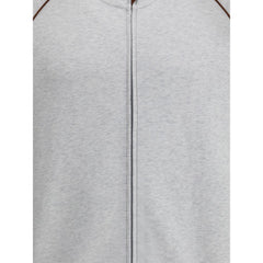 Brunello Cucinelli Sudadera Con Capucha De Algodón