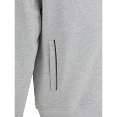Brunello Cucinelli Sudadera Con Capucha De Algodón