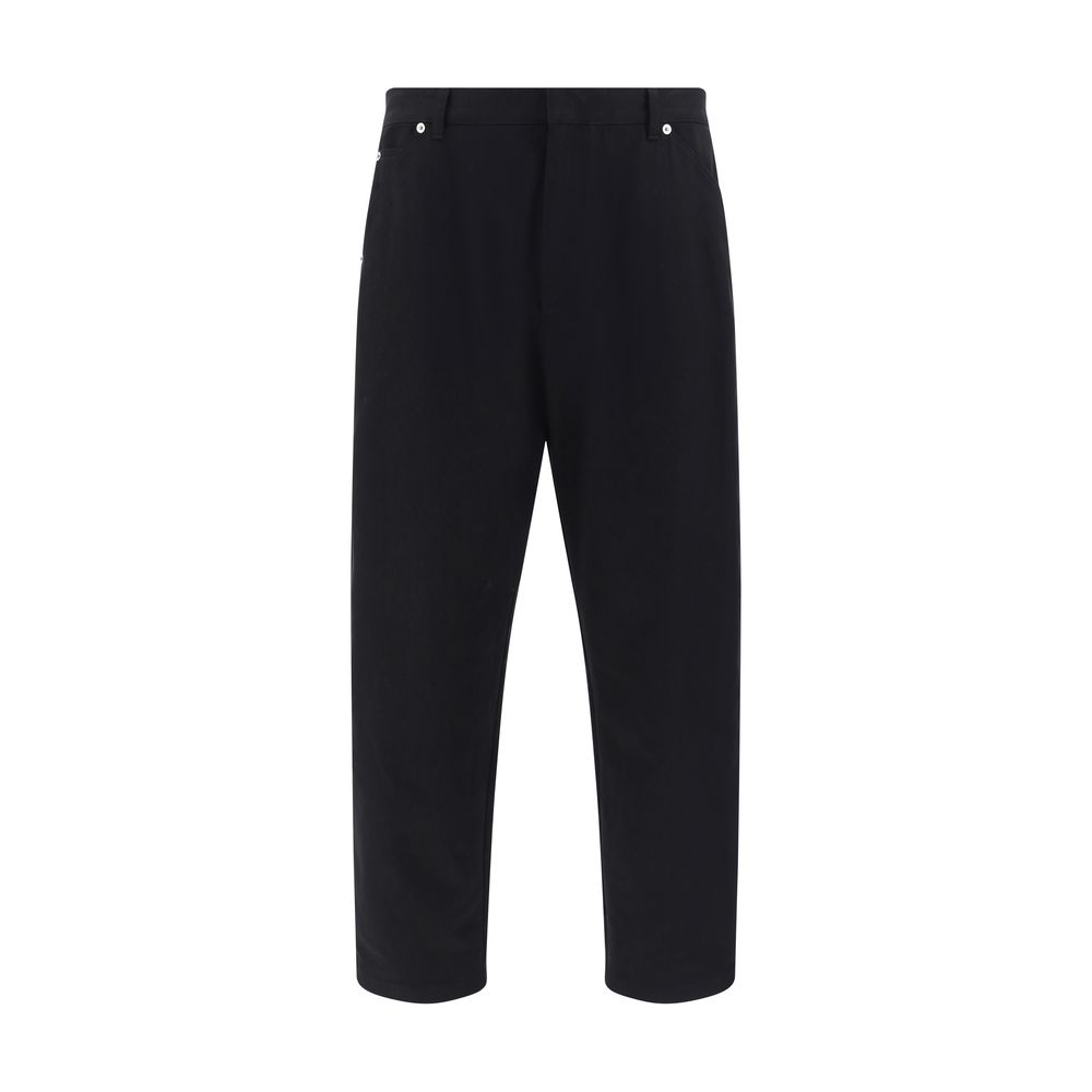 Pantalones de algodón Prada