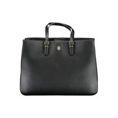 Bolso de mano Tommy Hilfiger de polietileno negro para mujer