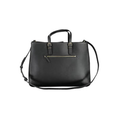 Bolso de mano Tommy Hilfiger de polietileno negro para mujer
