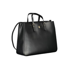 Bolso de mano Tommy Hilfiger de polietileno negro para mujer