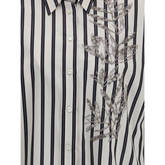 Camisa a rayas Brunello Cucinelli