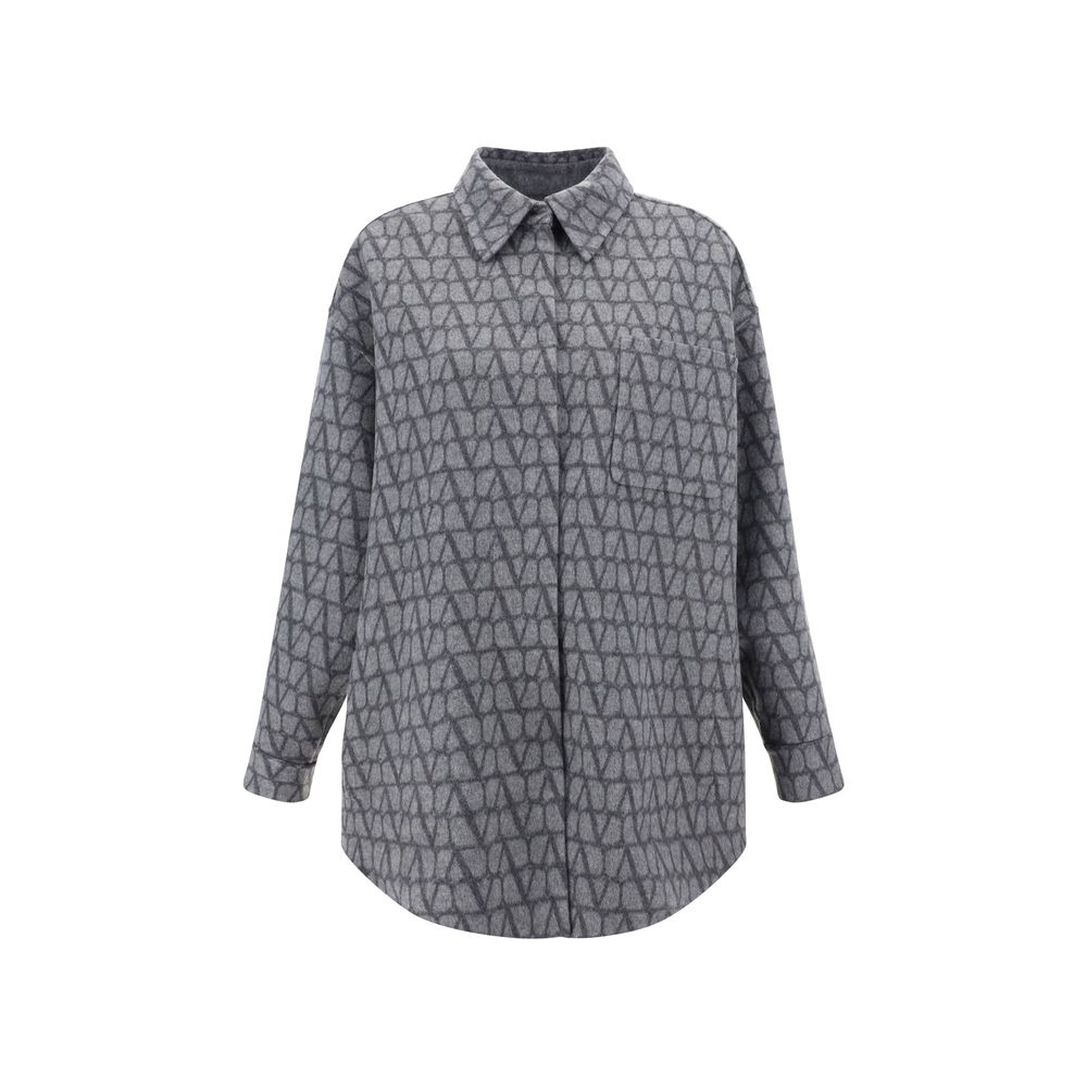 Chaqueta de camisa reversible Valentino