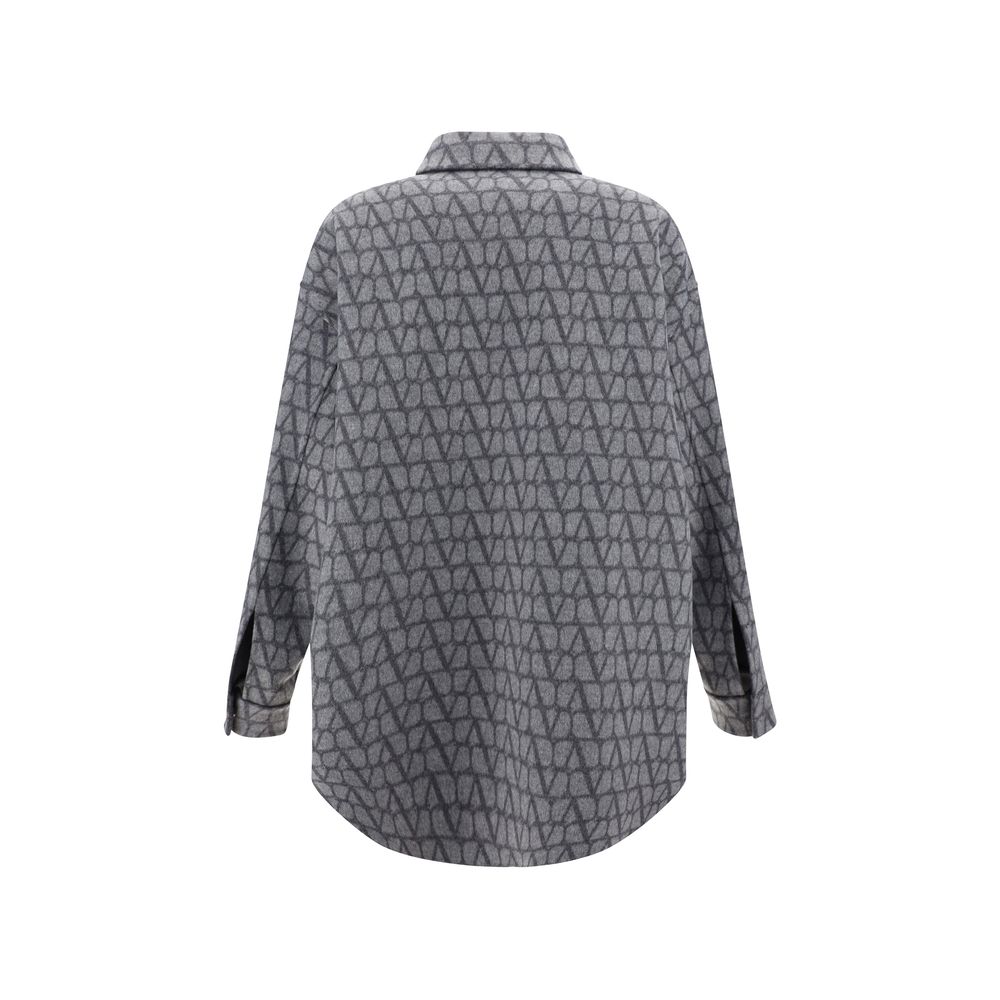 Chaqueta de camisa reversible Valentino