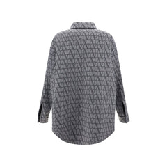Chaqueta de camisa reversible Valentino