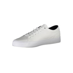 Zapatillas Tommy Hilfiger de cuero blanco para hombre