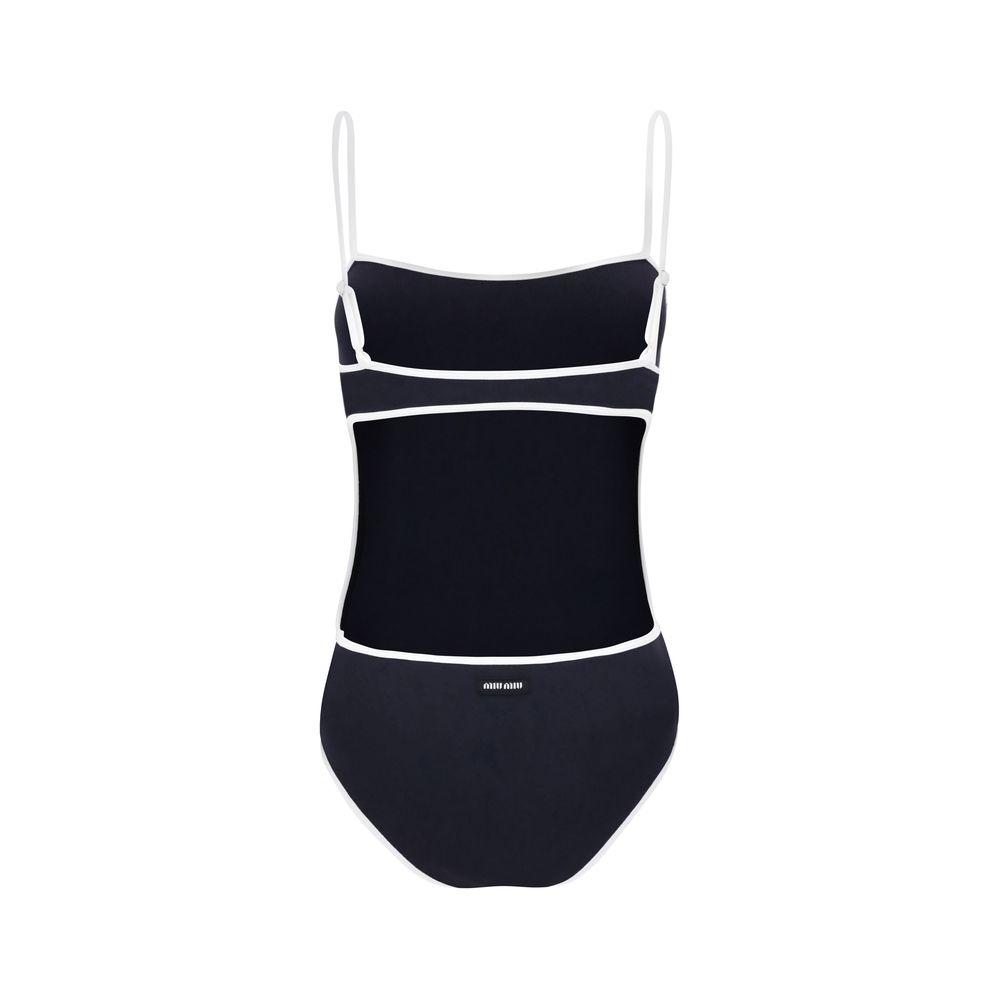Traje de baño de una pieza Miu Miu