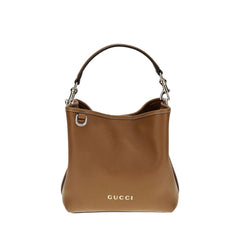 Bolso tipo cubo de piel con emblema GG de Gucci