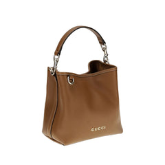 Bolso tipo cubo de piel con emblema GG de Gucci
