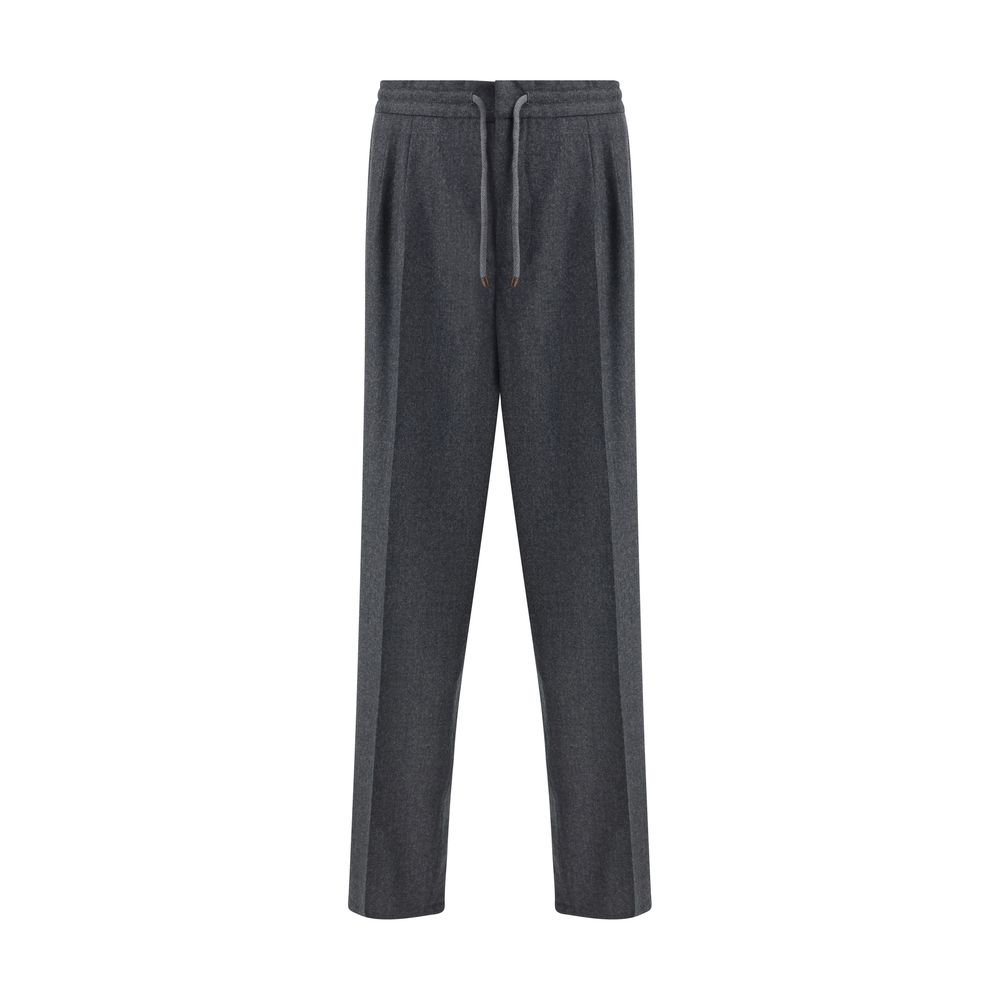Brunello Cucinelli Pantalones de lana virgen