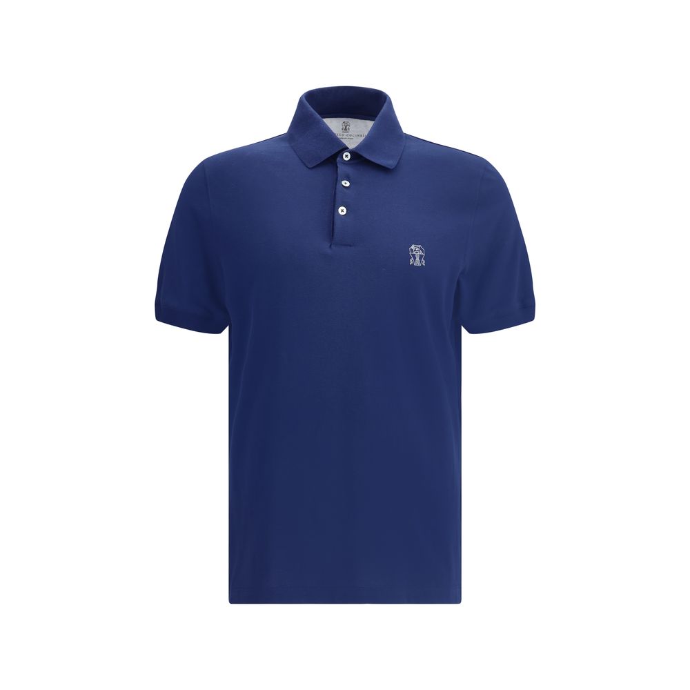 Polo con logotipo de Brunello Cucinelli