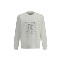 Brunello Cucinelli Sudadera maxi con estampado