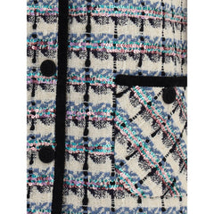Chaleco de tweed Valentino con lentejuelas