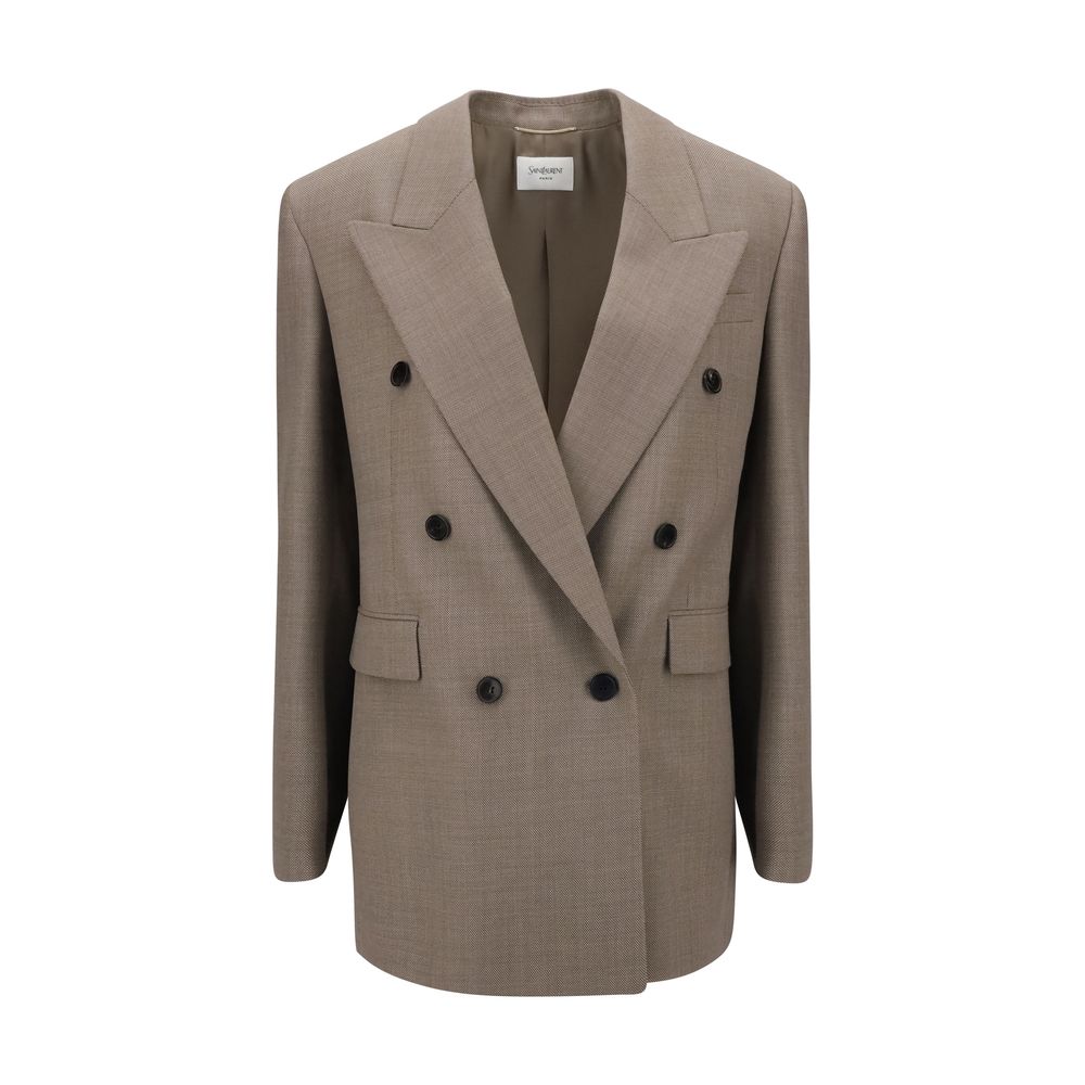 Blazer de lana de Saint Laurent