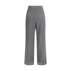 Pantalones de lúrex acanalados Brunello Cucinelli