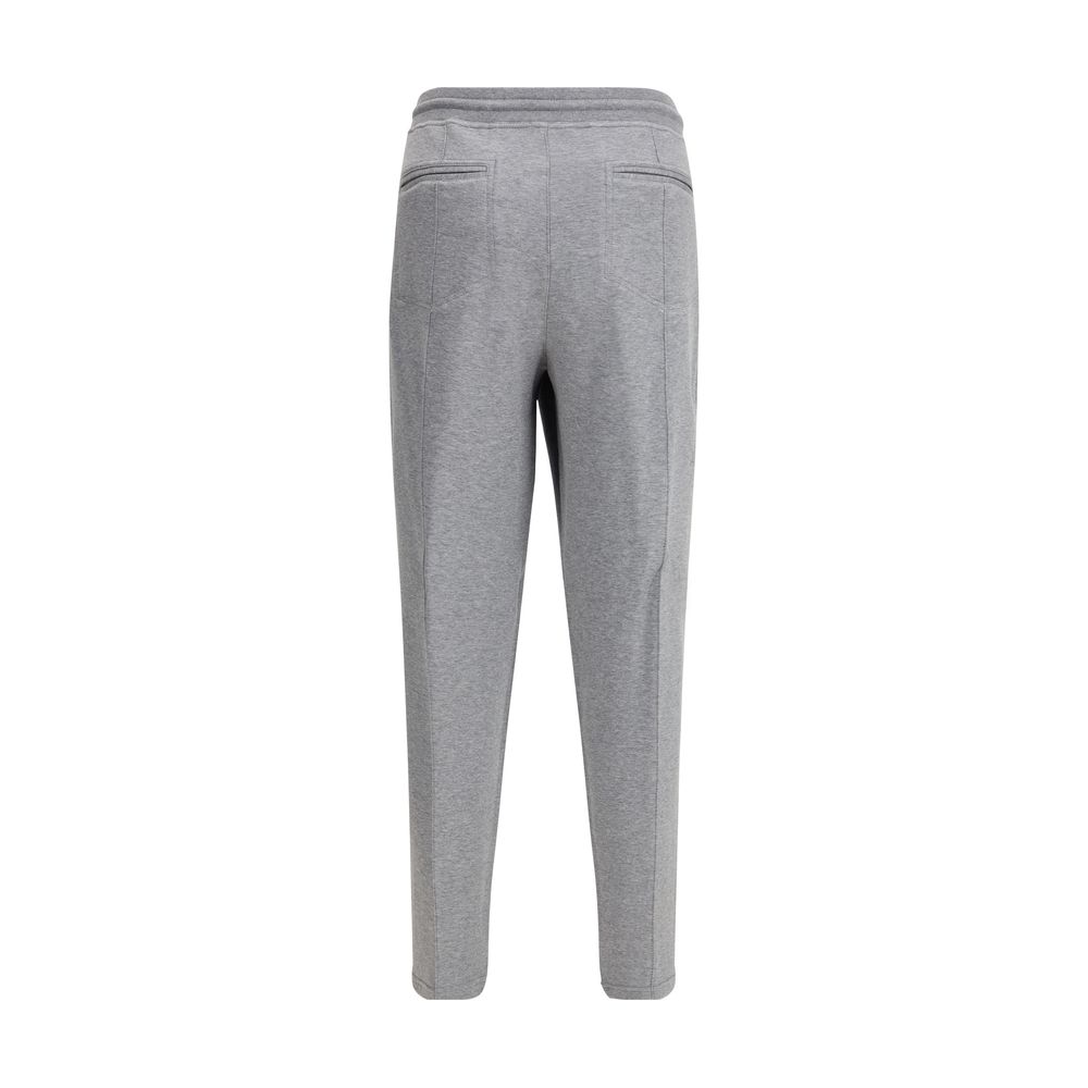 Brunello Cucinelli Pantalón deportivo de algodón y cachemir