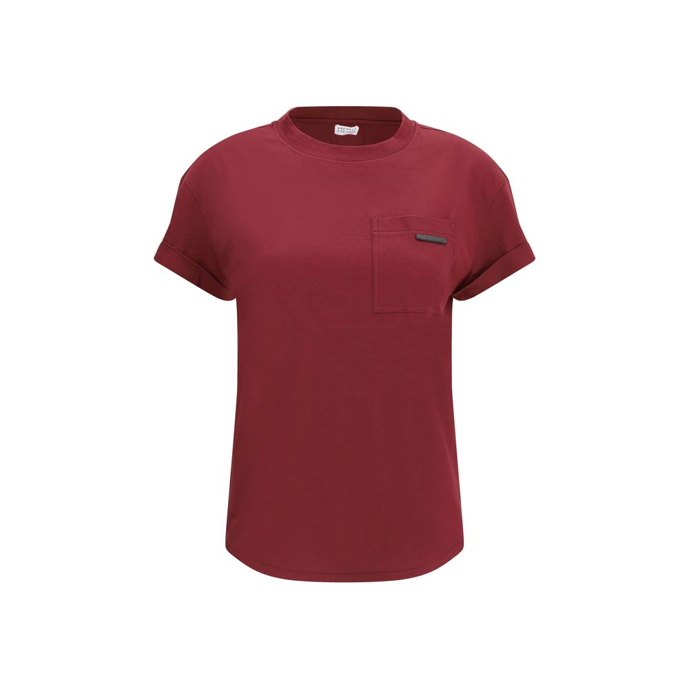 Brunello Cucinelli Camiseta De Algodón